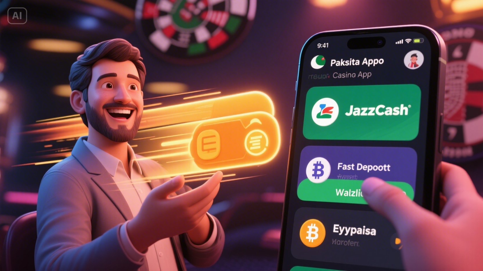 Lucky Wolf CasinoDeposit PKR now and get 200% instantly credited to your account! Pakistani players can enjoy fast deposits, trusted gameplay, and local language support.